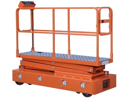 Rail-Guided Scissor Lift