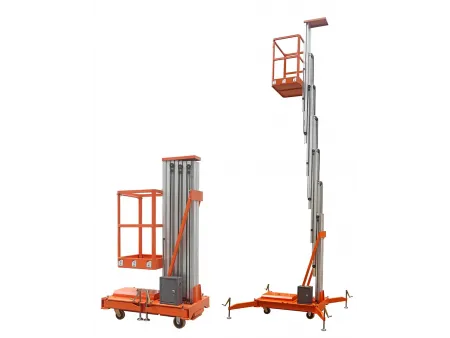 Push Around Vertical Mast Lift  (Single Mast)