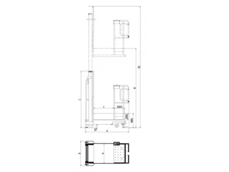 Semi-Electric Aerial Order Picker