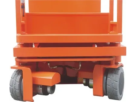 Electric Aerial Order Picker with Hydraulic Steering