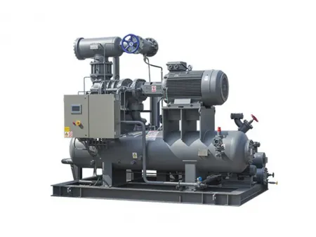 Skid-Mounted Separate Two-Stage Screw Compressor Unit