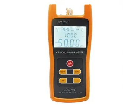 Handheld Optical Power Meter with Large LCD Display