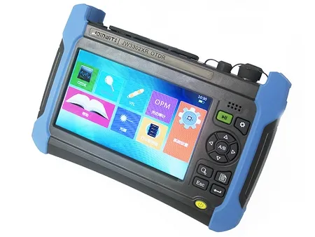 Optical Time-Domain Reflectometer (OTDR) with Capacitive Touch Screen