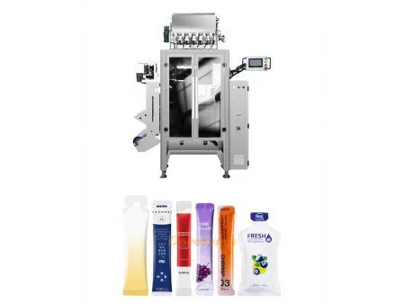 4 Side Seal Stickpack Liquid Packaging Machine