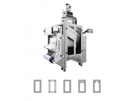 4 Side Seal Stickpack Powder Packaging Machine