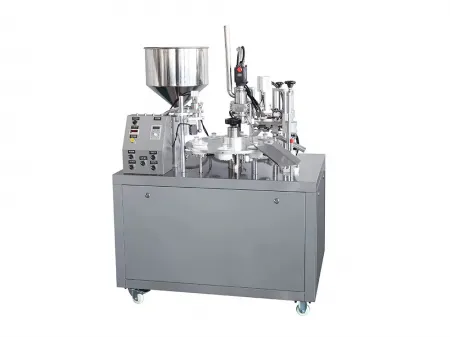 Semi-Automatic Tube Filling and Sealing Machine