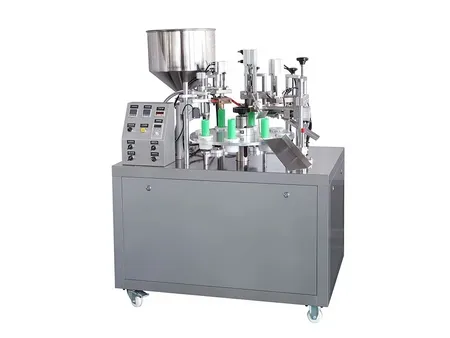 Semi-Automatic Tube Filling and Sealing Machine