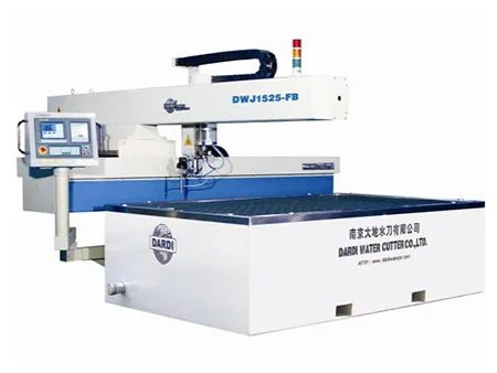 DWJ1525 Flying Bridge Style 3-Axis Waterjet Cutting Machine