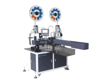 Automatic Ribbon Cable Two-Sided Terminal Crimping Machine