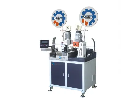 Automatic High Precision Wire Two-Sided Terminal Crimping Machine