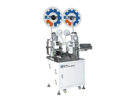 Automatic Two-Sided Terminal Crimping Machine