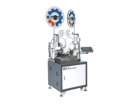 Automatic Large Diameter Wire Two-Sided Terminal Crimping Machine