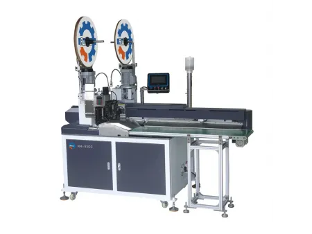 Automatic 8-Wire One-Sided Tinning and Two-Sided Terminal Crimping Machine