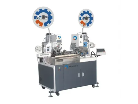 Automatic Two-Sided Terminal Crimping and Seal Insertion Machine