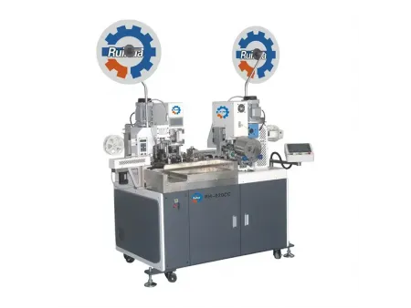 Automatic Two-Sided Terminal Crimping and Seal Insertion Machine