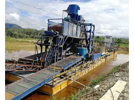 Bucket Ladder Mining Dredger