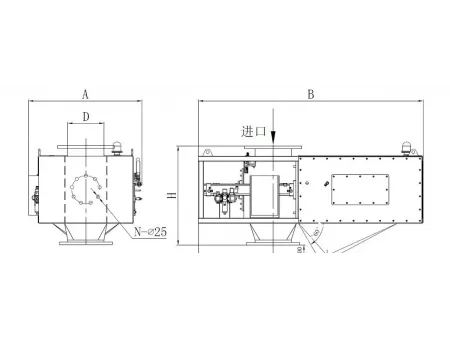 Automatic Rotary Magnetic Separator