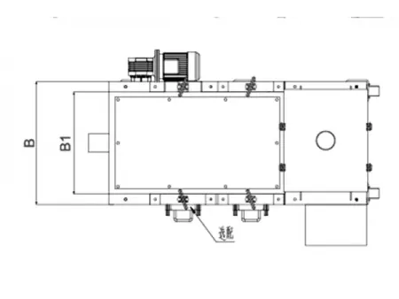 Cross Belt Magnetic Drum Separator