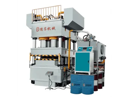 Double-Action 8-Column Hydraulic Embossing Press
