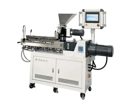 BP-8177-B (clamshell barrel) Laboratory Twin Screw Extruder with Clamshell Barrel