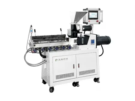 BP-8177-B (clamshell barrel) Laboratory Twin Screw Extruder with Clamshell Barrel