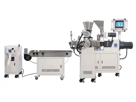 BP-8177-ZB Laboratory Twin Screw Pelletizing Line with Side Force Feeder