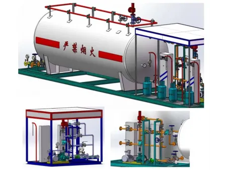 Skid Mounted LPG Filling Station