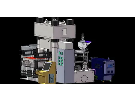 SMC Injection Compression Molding Press