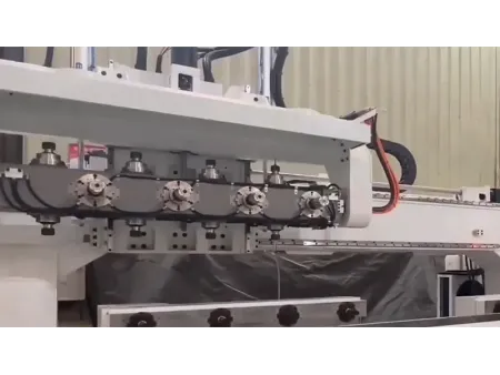 4-Head 5 Axis CNC Machining Center