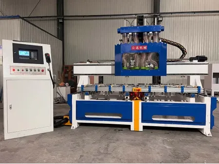 Automatic Double Table Mortising Machine