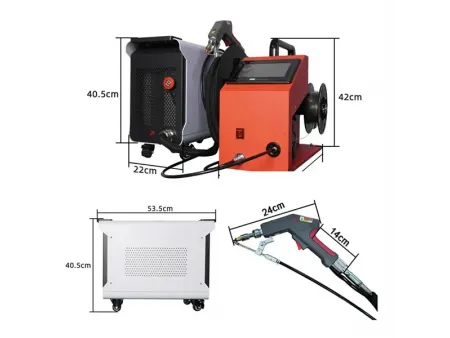 Air Cooled Handheld Fiber Laser Welding Machine