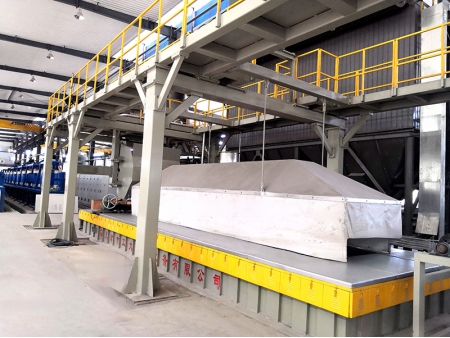 Immersion Heated Ceramic Galvanizing Kettle