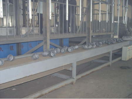 Cast Iron/Malleable Cast Iron Parts Galvanizing Line