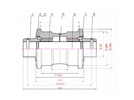 Track Roller for Caterpillar E390 Excavator