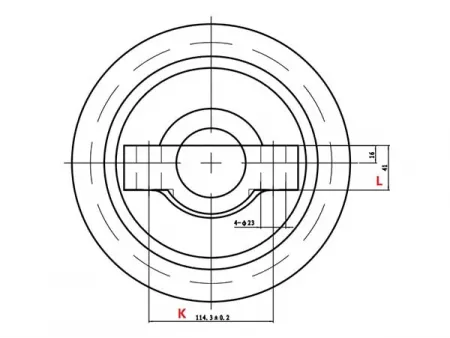 Track Roller for Caterpillar D7 Bulldozer