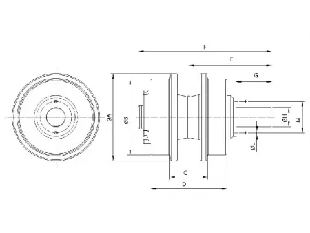 Carrier Roller for Komatsu D85 Bulldozer