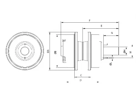 Carrier Roller for Komatsu D85EX-15 Bulldozer