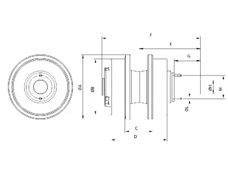 Carrier Roller for Caterpillar D6M Bulldozer