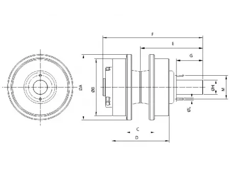 Carrier Roller for Caterpillar D6H Bulldozer