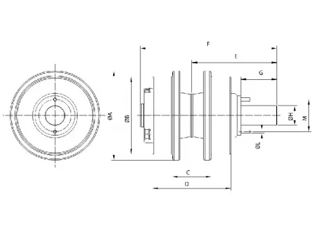 Carrier Roller for Caterpillar E320 Excavator