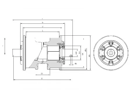 Carrier Roller for Caterpillar D10T Bulldozer