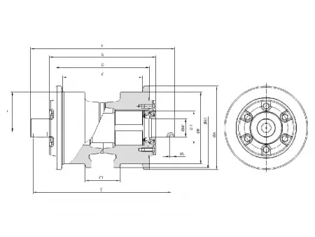 Carrier Roller for Caterpillar D9T Bulldozer