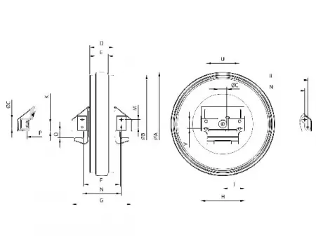 Idler for Komatsu D85 Bulldozer