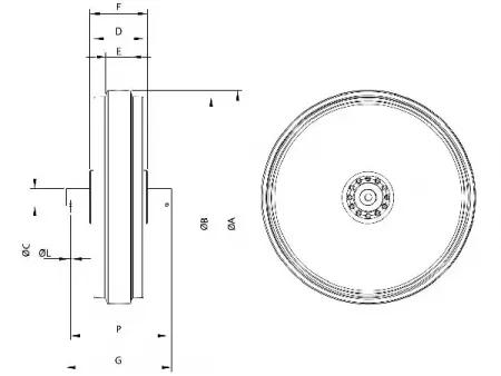Idler for Caterpillar D10 Bulldozer