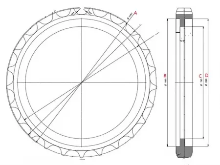 Sprocket for Komatsu PC800 Excavator