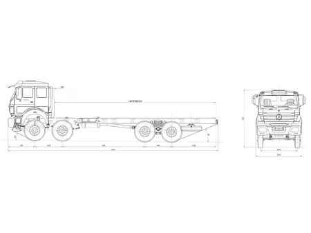 8×4 Fuel Tank Truck