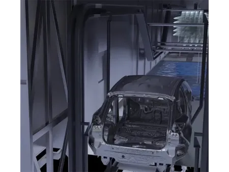 Pretreatment and E-Coating System