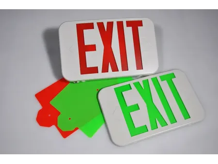 EZCXTEU2BCWEM Bi-Color Compact LED Exit Sign