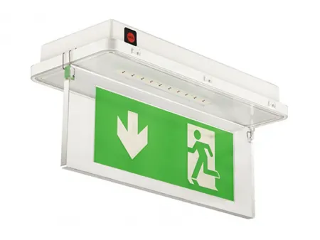 LE515-11 EXIT IP65 Waterproof LED Emergency Exit Sign (11 SMD3528 LEDs)