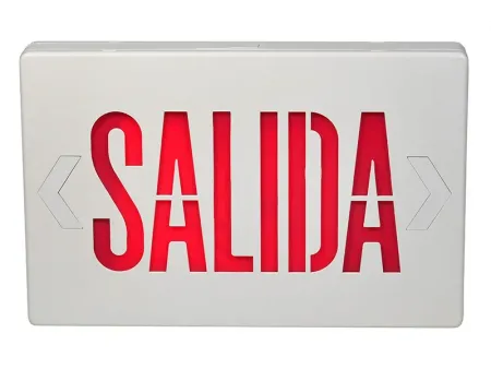 JEE Series cULus Approved SALIDA Exit Sign
